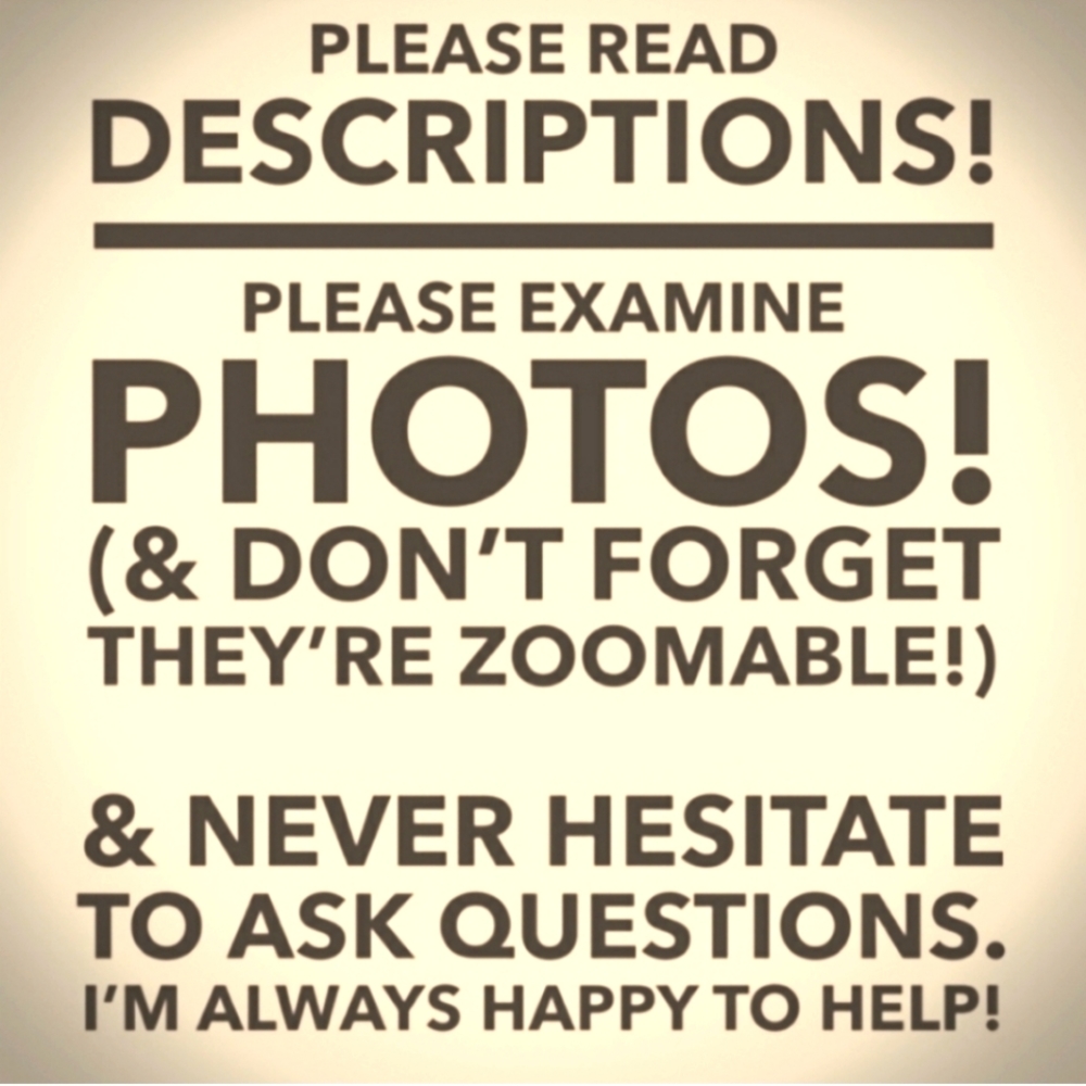 Just saying...